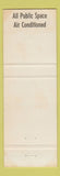 Matchbook Cover - Curtis Hotel Minneapolis MN