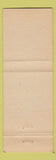 Matchbook Cover - Princess Anne Hotel Fredericksburg VA