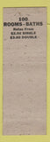 Matchbook Cover - Hotel Moran Springfield MO