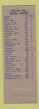 Matchbook Cover - Hotel Huron Ypsilanti MI