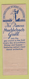 Matchbook Cover - Hotel Muehlebach Kansas City MO