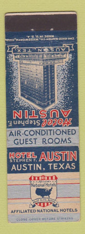 Matchbook Cover - Hotel Austin TX