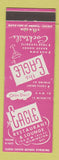 Matchbook Cover - Eagle Restaurant Lounge Wilmington DE