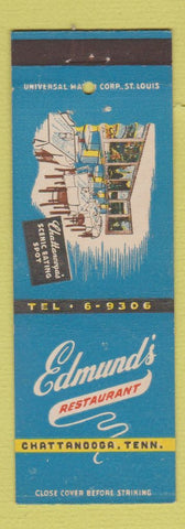 Matchbook Cover - Edmund's Restaurant Chattanooga TN