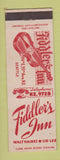 Matchbook Cover - Fiddler's Inn Seattle WA