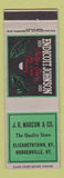 Matchbook Cover - Endicott Johnson Shoes Elizabethtown Hodgenville KY