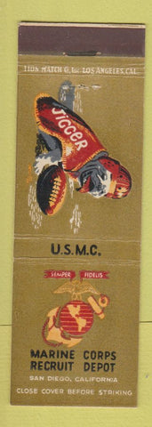 Matchbook Cover - Marine Corps Recruit Depot San Diego CA