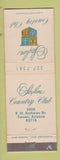 Matchbook Cover - Skyline Country Club Tucson AZ WEAR