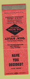 Matchbook Cover - Harold Olson Real Estates Marysville CA WEAR
