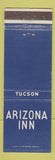 Matchbook Cover - Arizona Inn Tucson AZ