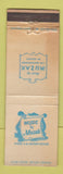 Matchbook Cover - Muzak Music KFEL Radio Denver Colorado WORN