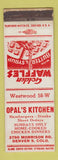 Matchbook Cover - Opal's Kitchen Denver Colorado WEAR