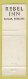 Matchbook Cover - Rebel Inn Haigler NE WEAR