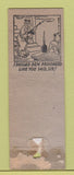 Matchbook Cover - Miller's Buffet Sandwich Shop Kansas City MO WORN