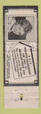 Matchbook Cover - Wm Wolf's Cut Rate Drum Newark NJ