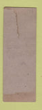 Matchbook Cover - Fort Monmouth NJ US Signal Corps WORN