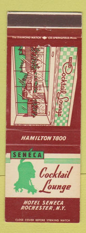 Matchbook Cover - Seneca Cocktail Lounge Hotel Seneca Rochester NY