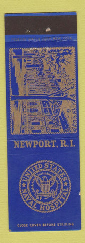 Matchbook Cover - United States Naval Hospital Newport RI