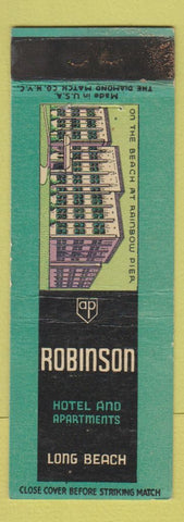 Matchbook Cover - Robinson Hotel Long Beach CA WEAR