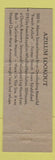 Matchbook Cover - Marie Antoinette Inn Wyalusing PA