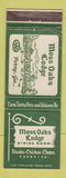 Matchbook Cover - Moss Oaks Lodge Perry GA WEAR