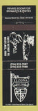 Matchbook Cover - Elzona Fine Food Westlake OH