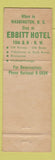 Matchbook Cover - Greenway Motel Salisbury MD