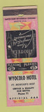 Matchbook Cover - Wyocolo Hotel Fort Morgan Colorado WORN