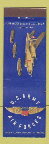 Matchbook Cover - US Army Air Forces Military