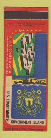 Matchbook Cover - US Coast Guard Government Island Alameda CA