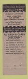 Matchbook Cover - Cleanthru Dry Cleaners Crandall McKenzie