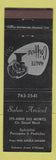 Matchbook Cover - Salon Amical Ste Anne Des Monts QC