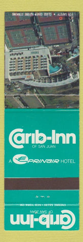 Matchbook Cover - Carib Inn San Juan Puerto Rico
