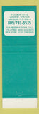Matchbook Cover - Carib Inn San Juan Puerto Rico