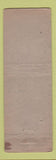 Matchbook Cover - Federal Matches green LONG WEAR