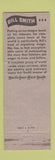 Matchbook Cover - WPEN Radio Bill Smith Philadelphia PA