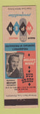 Matchbook Cover - WPEN Radio Bud Brees Philadelphia PA