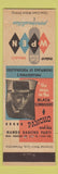 Matchbook Cover - WPEN Radio Pancho Mambo Dancing Philadelphia PA