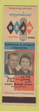 Matchbook Cover - WPEN Radio Pat and Jack Show Philadelphia PA