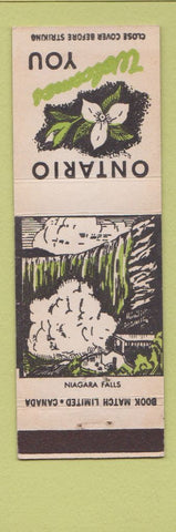 Matchbook Cover - Canada Ontario Niagara Falls ON