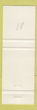 Matchbook Cover - Showlux Showers Canada pinup WORN