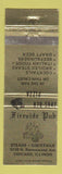 Matchbook Cover - Fireside Pub Chicago IL