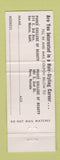 Matchbook Cover - Ponce College of Beauty Reno NV San Mateo Long Beach CA