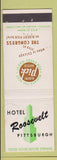 Matchbook Cover - Hotel Roosevelt Pittsburg PA