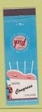 Matchbook Cover - Hotel Congress Chicago IL Pick