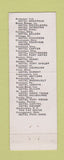 Matchbook Cover - Hotel Carter Cleveland OH