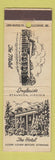 Matchbook Cover - Ingleside Hotel Motel Staunton VA