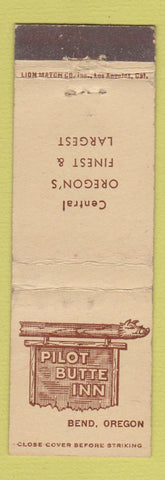 Matchbook Cover - Pilot Butte Inn Bend OR WEAR