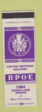 Matchbook Cover - Elks Lodge Grants Pass OR