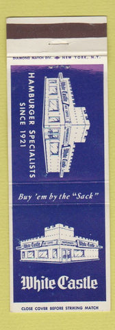 Matchbook Cover - White Castle Hamburgers